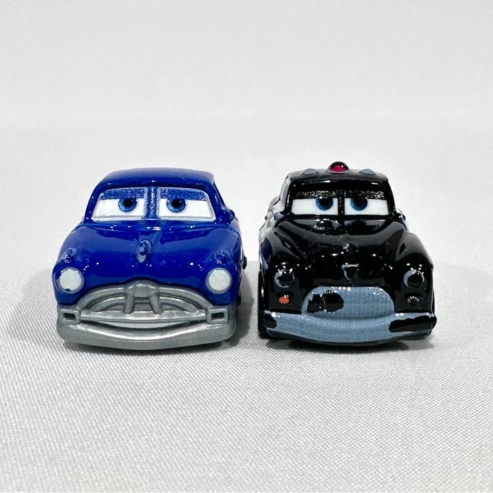 Disney Cars 3 Die-cast Mini Racers Doc Hudson, Sheriff, Luigi, Sarge Mattel 2016